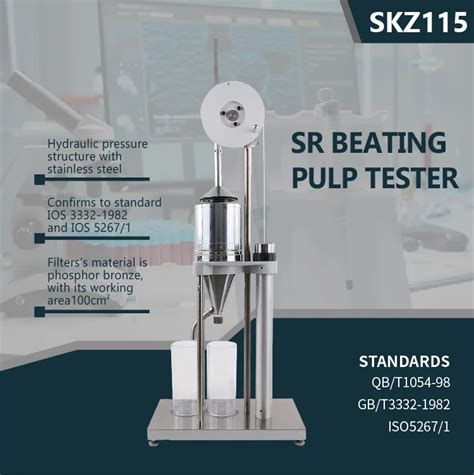 Beating Pulp Tester Brand manufacturer|Schopper Riegler .